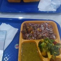 tasty but in plastic at Vesne Vegetarian Kitchen in Jakarta