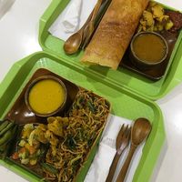 Build-your-own meals at Vesne Vegetarian Kitchen in Jakarta