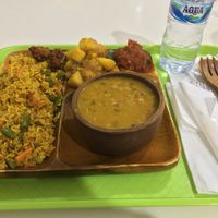 Menu set at Vesne Vegetarian Kitchen in Jakarta