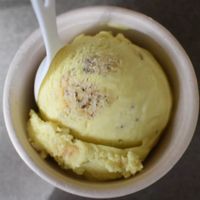 Lemon chia seed ice cream at Frankie & Jo's - Capitol Hill in Seattle