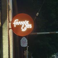 Sign at Frankie & Jo's - Capitol Hill in Seattle