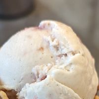 Strawberry Celebration Cake
Creamy vanilla ice cream blended with fluffy, moist strawberry cake and swirls of mouthwatering strawberry jam throughout. at Frankie & Jo's - Capitol Hill in Seattle