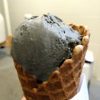 Salty Carmel Ash + tongue print at Frankie & Jo's - Capitol Hill in Seattle