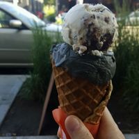 mint brownie and salty caramel ash at Frankie & Jo's - Capitol Hill in Seattle