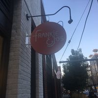 Sign at Frankie & Jo's - Capitol Hill in Seattle