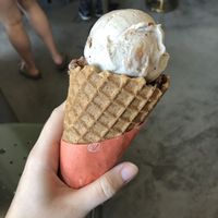 best banana ice cream ever at Frankie & Jo's - Capitol Hill in Seattle