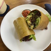 Raw breakfast wrap   at Sayuri Healing Food in Ubud