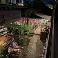 Upstairs seating view   at Sayuri Healing Food in Ubud
