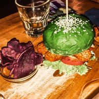 Tempeh Teriyaki Burger at Sayuri Healing Food in Ubud