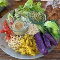nourish bowl - yummy!  at Sayuri Healing Food in Ubud