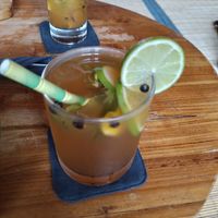 Gin Tonic Kombucha. at Sayuri Healing Food in Ubud