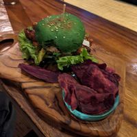 Burger at Sayuri Healing Food in Ubud