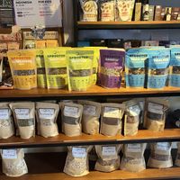 Sprouted nuts and seeds for sale  at Sayuri Healing Food in Ubud