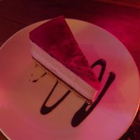 Berry cake at Sayuri Healing Food in Ubud