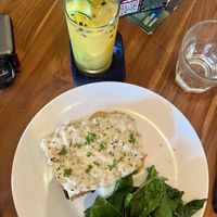 Croque Monsieur & Ginger Passion Fruit mock Mojito  at Sayuri Healing Food in Ubud