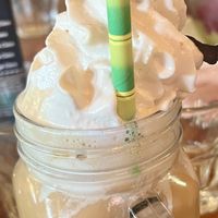 The Bomb latte  at Sayuri Healing Food in Ubud