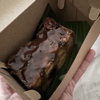 Banana cake  at Sayuri Healing Food in Ubud