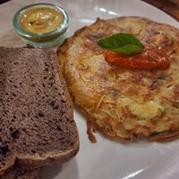 Vegan omelette at Sayuri Healing Food in Ubud