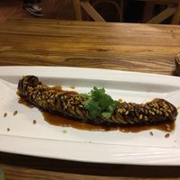 mighty eggplant at Cun Cao Xin Yi Zu Mu Vegetarian in Shanghai