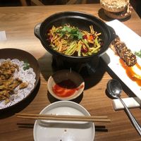 Eggplant was the best I thought at Cun Cao Xin Yi Zu Mu Vegetarian in Shanghai