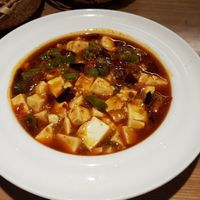 麻婆豆腐 so cheap and tasty at Cun Cao Xin Yi Zu Mu Vegetarian in Shanghai