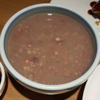 八宝粥 thats the small 8RMB bowl, which is enough for atleast 2 persons at Cun Cao Xin Yi Zu Mu Vegetarian in Shanghai