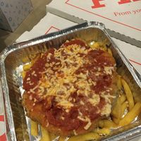 Vegan parmigiana  at Sonny's Pizza Bar in Klemzig