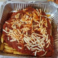 Schnitty at Sonny's Pizza Bar in Klemzig