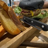 Falafel Burger  at Happy Veggie in Koh Lanta