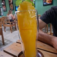 Mango Smoothie at Happy Veggie in Koh Lanta