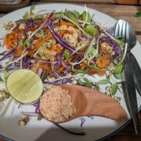 Pad thai at Happy Veggie in Koh Lanta