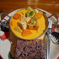 Massaman at Happy Veggie in Koh Lanta