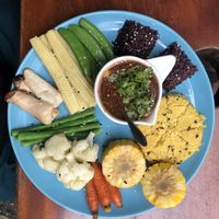 Mushrooms & Vegetables  at Happy Veggie in Koh Lanta