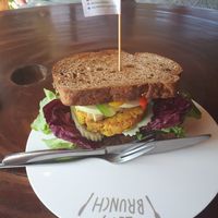 Sandwich with Tofu at Happy Veggie in Koh Lanta