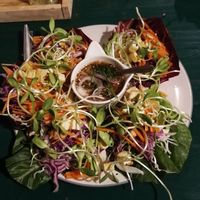 Thai taco at Happy Veggie in Koh Lanta