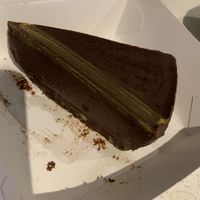 Peanut butter choc cheese cake    at Green Refectory in Brunswick