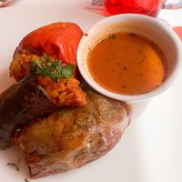 Stuffed vegetables (verduras rellenas) at Mish Mish in Alicante