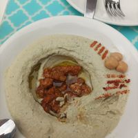 Hummus at Mish Mish in Alicante