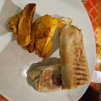 Falafel wrap at Mish Mish in Alicante