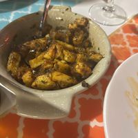 Spicy potatoes   at Mish Mish in Alicante