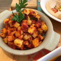 Spicy potatos at Mish Mish in Alicante