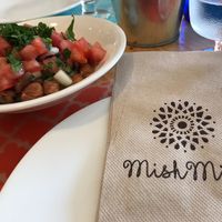 Bean salad at Mish Mish in Alicante