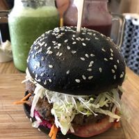 Earth Burger at Herbivore Eatery in South Yarra