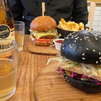 Burgers at Herbivore Eatery in South Yarra