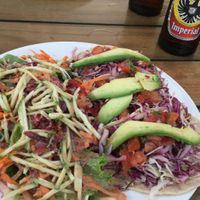 Tacos at Pura Vegan in Tamarindo