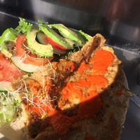 Milanesa at Veganisimo Loncheria in Mexico City