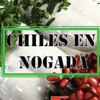 Chile en Nogada at Veganisimo Loncheria in Mexico City