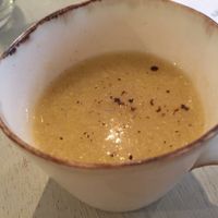 Corn soup at Saborami in Okinawa