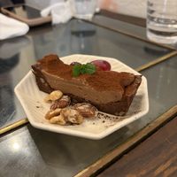 Delicious chocolate tart  at Saborami in Okinawa