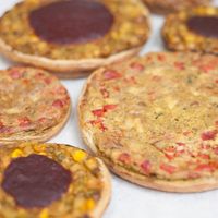 vegan quiche at De Knollentuin in Nijmegen